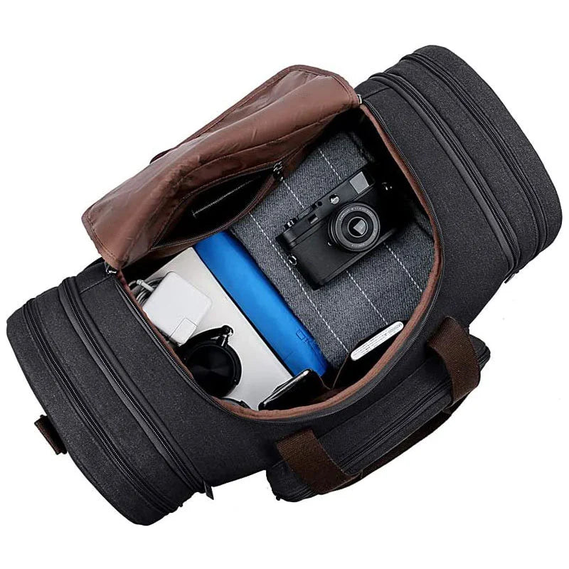 Velká cestovní taška - pohodlí a organizace