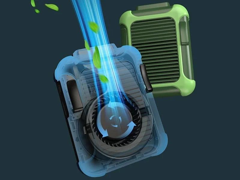 Portable Fan With Rechargeable Battery