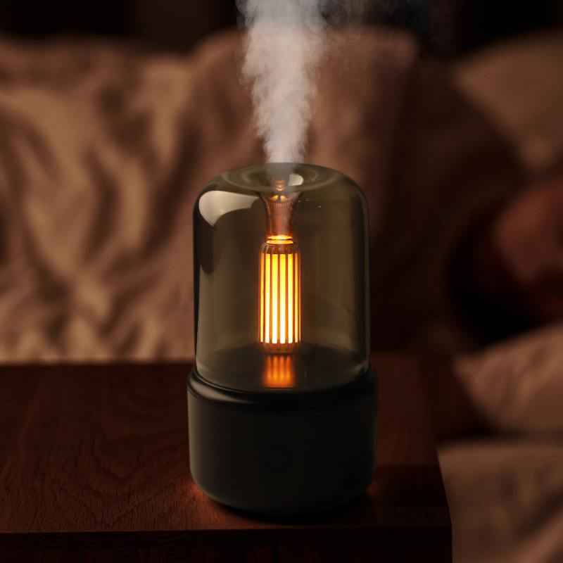 Lampe Diffuseur D’Arômes — Ambiance Flamme Apaisante