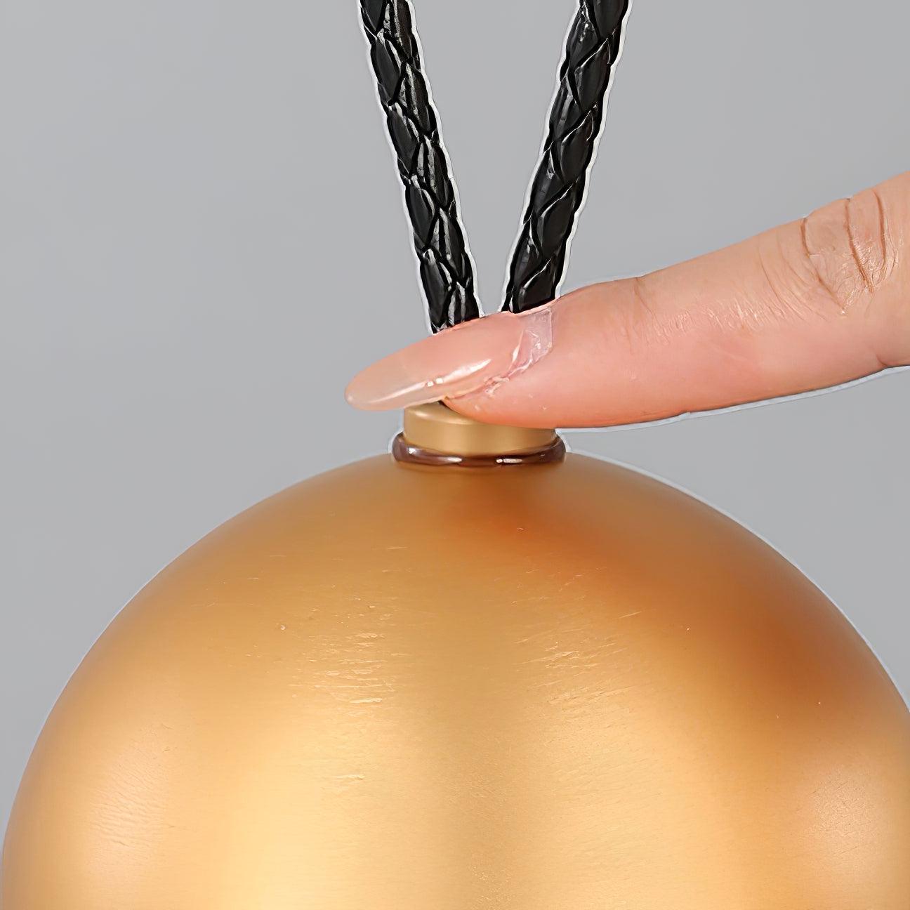 Dobíjacia guľová lampa - elegantný dizajn a relaxačné svetlo