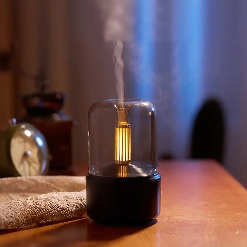 Lampe Diffuseur D’Arômes — Ambiance Flamme Apaisante