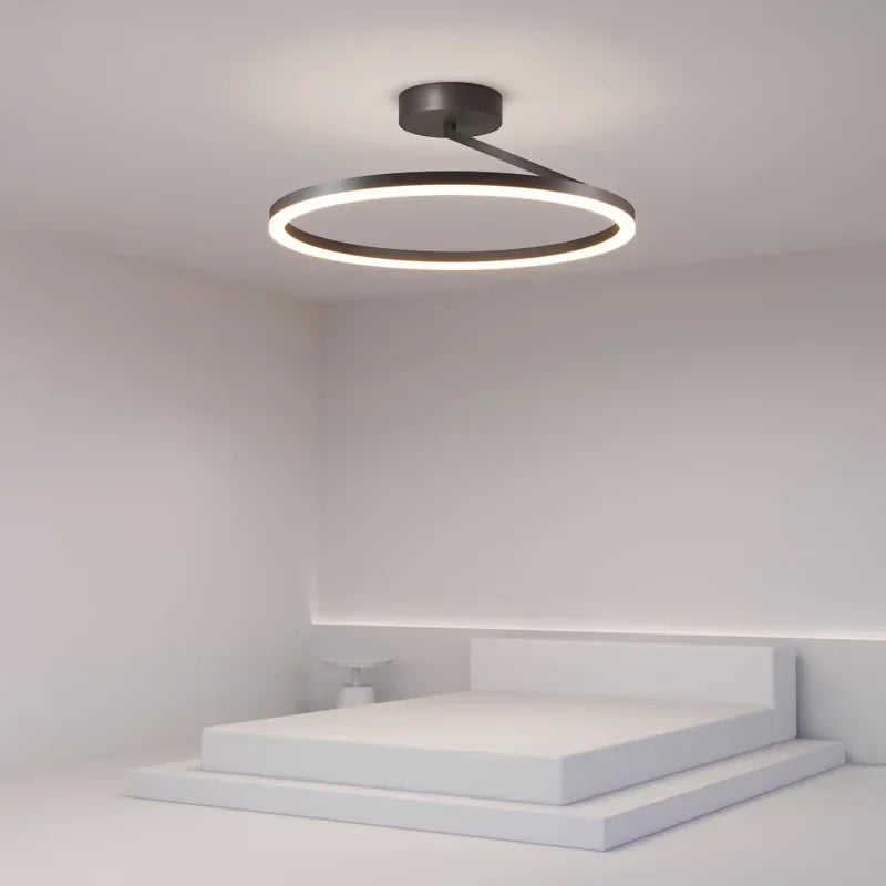 Lâmpada de Teto LED – Estilo Escandinavo