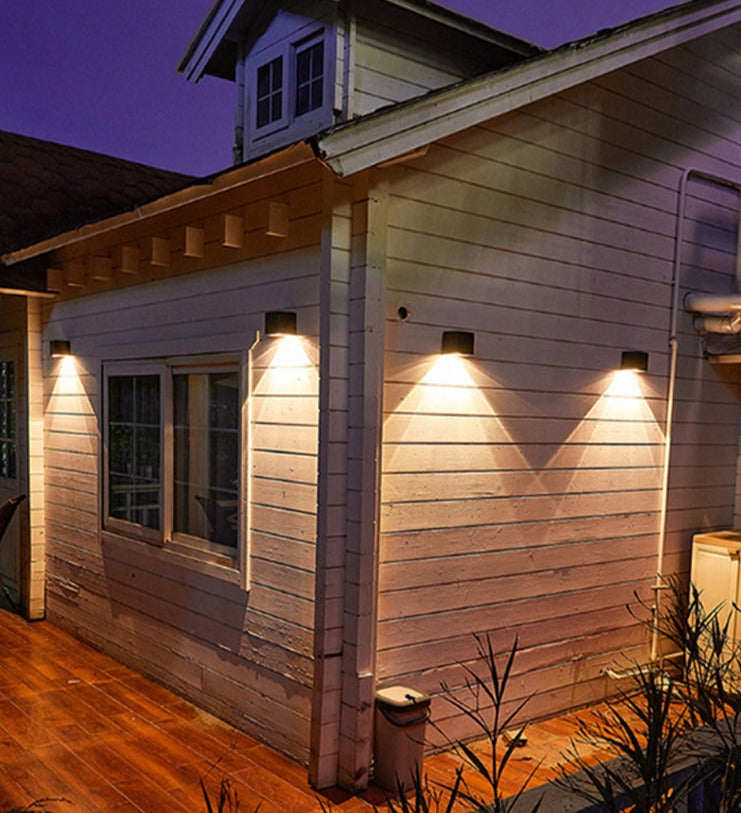 Lámpara solar de pared para exteriores IP65 - Iluminación duradera y respetuosa con el medio ambiente