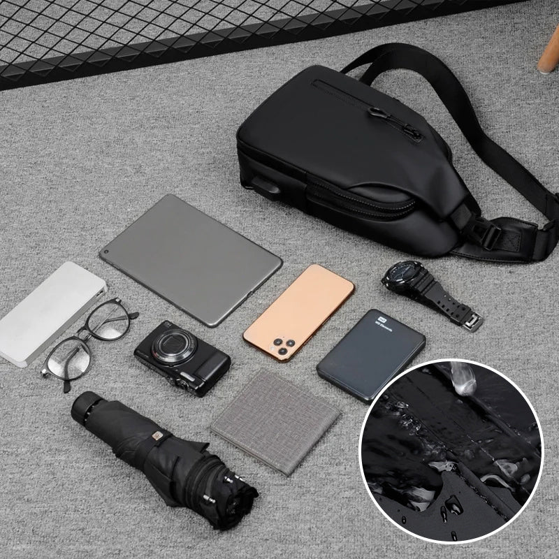 Saco de Ombro Impermeável Seguro – Prático e Resistente à Água