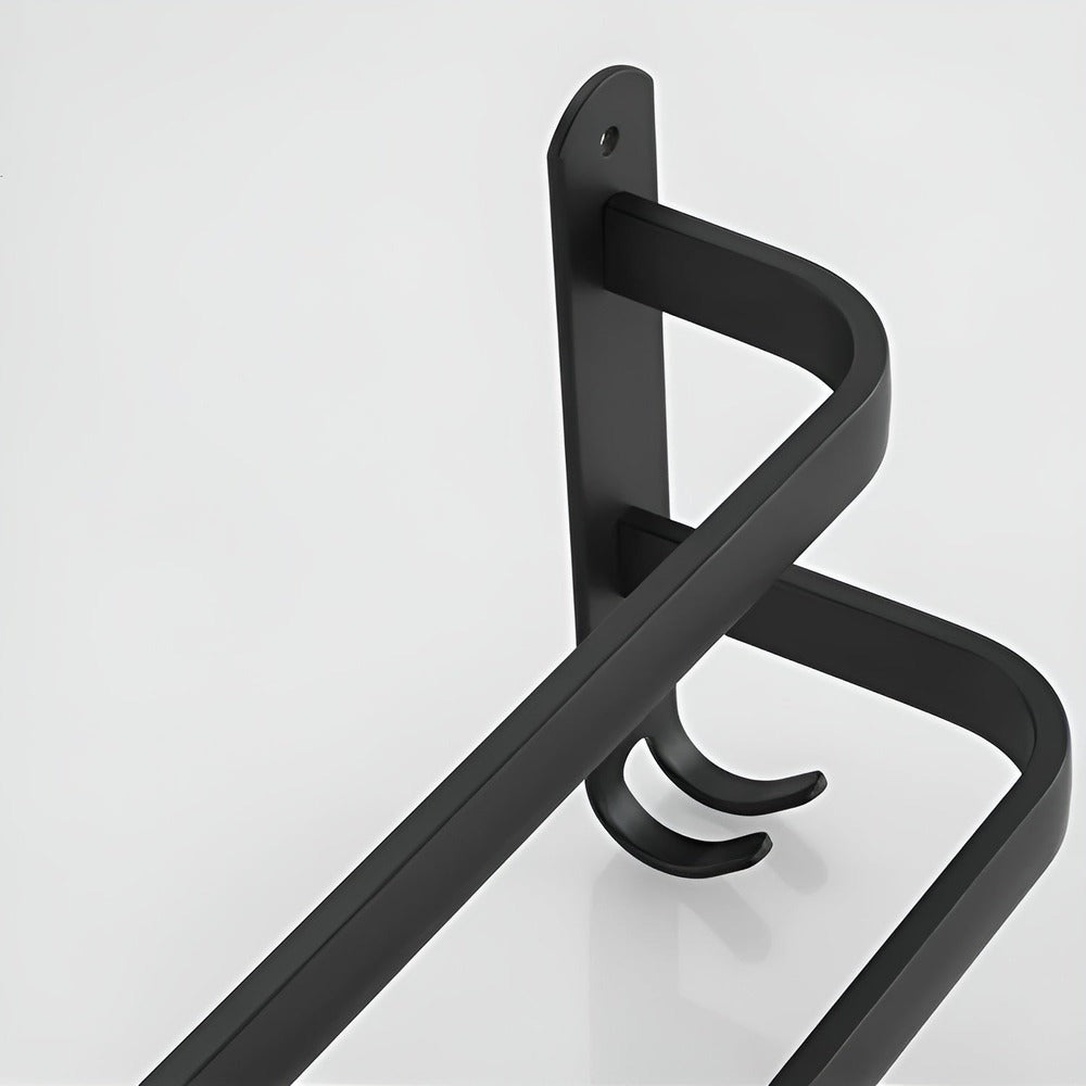 Wall-mounted designer towel rail - Modern elegance & space saving