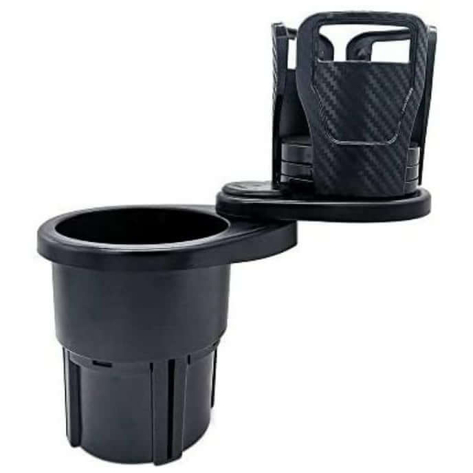 Portavasos ajustable para el coche: fácil colocación y comodidad de conducción