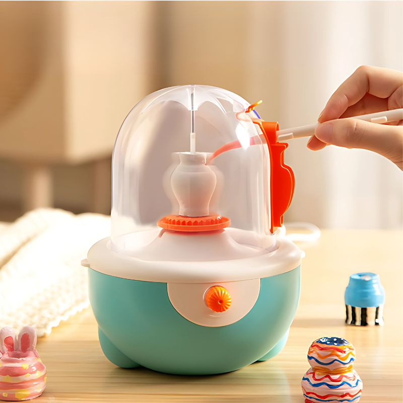 Keramikhjul för barn - roligt att lära sig och lätt att skapa