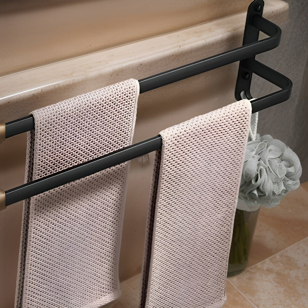 Wall-mounted designer towel rail - Modern elegance & space saving