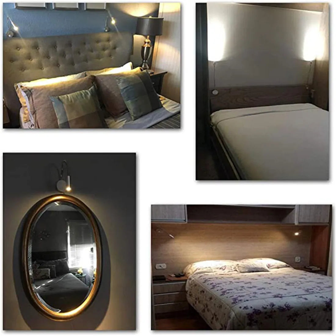 Fleksibel LED-væglampe - mobilitet, elegance og målrettet lys