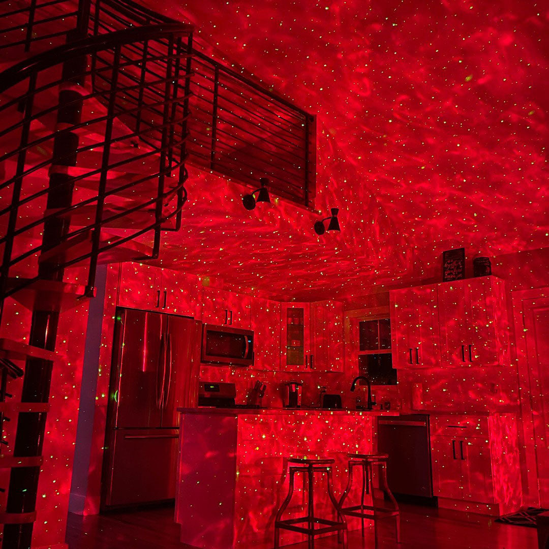 Projecteur De Lumière Galaxie — Décoration Lumineuse Et Apaisante