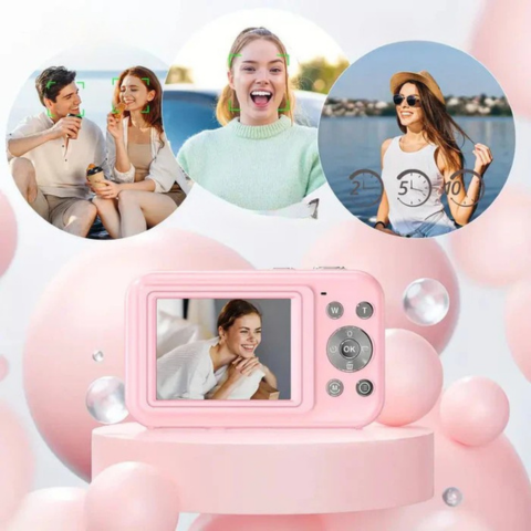 Retro Digital Camera - Classic Design & HD Quality