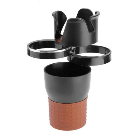 Rotating Car Cup Holder Organizer - Space Saving & Comfortable To Drive
