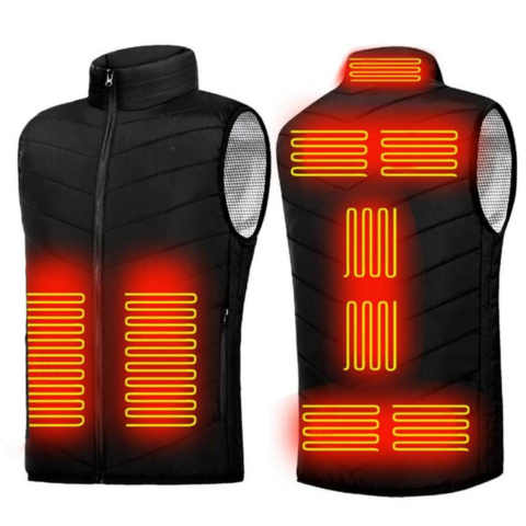 Unisex Warming Vest - Adjustable Temperature & Modern Style