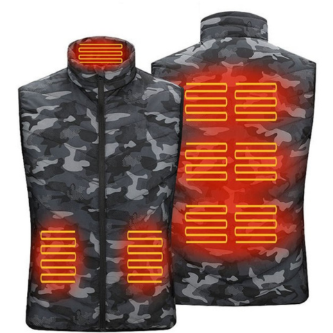 Unisex Warming Vest - Adjustable Temperature & Modern Style
