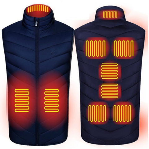Unisex Warming Vest - Adjustable Temperature & Modern Style