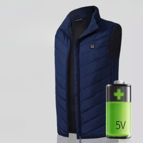 Unisex Warming Vest - Adjustable Temperature & Modern Style