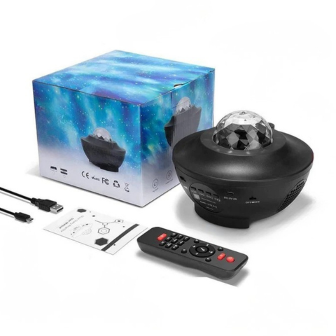 Projecteur De Lumière Galaxie — Décoration Lumineuse Et Apaisante