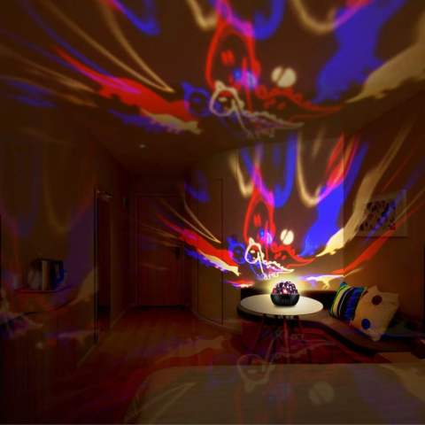 Dinosaurusspot - Realistische projectie en origineel decor