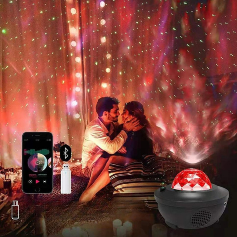 Polaris Galaxie Spotlight - Luz de colores y relajación total