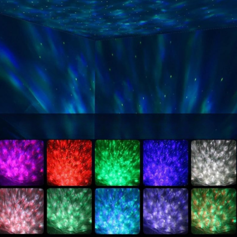 Polaris Galaxie Spotlight - Luz de colores y relajación total