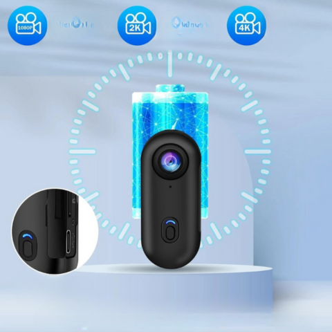 מצלמת גוף 4K – הגדרה גבוהה וקיבולת גדולה