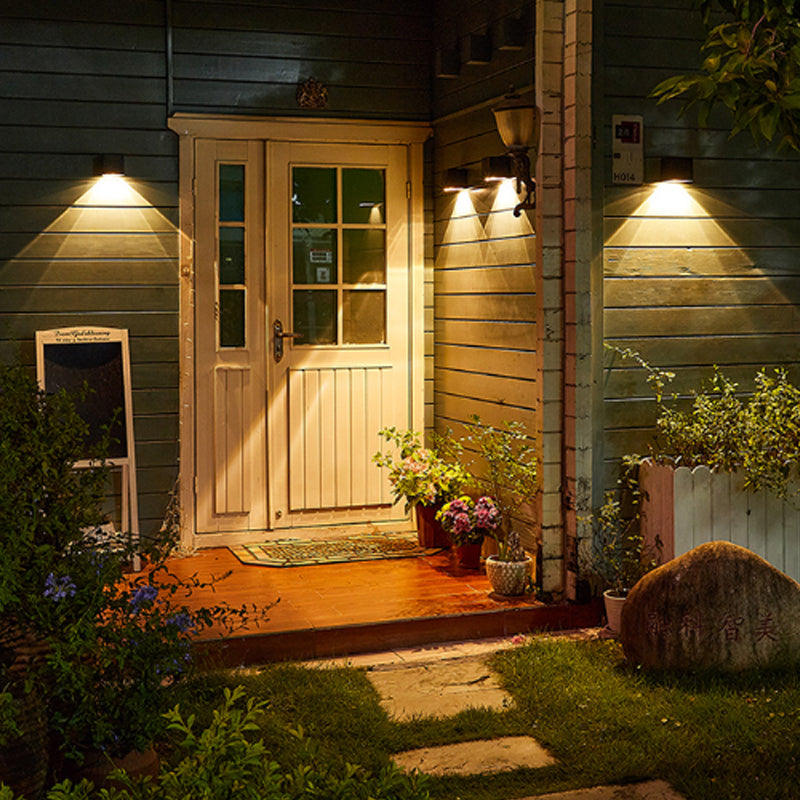 Lámpara solar de pared para exteriores IP65 - Iluminación duradera y respetuosa con el medio ambiente