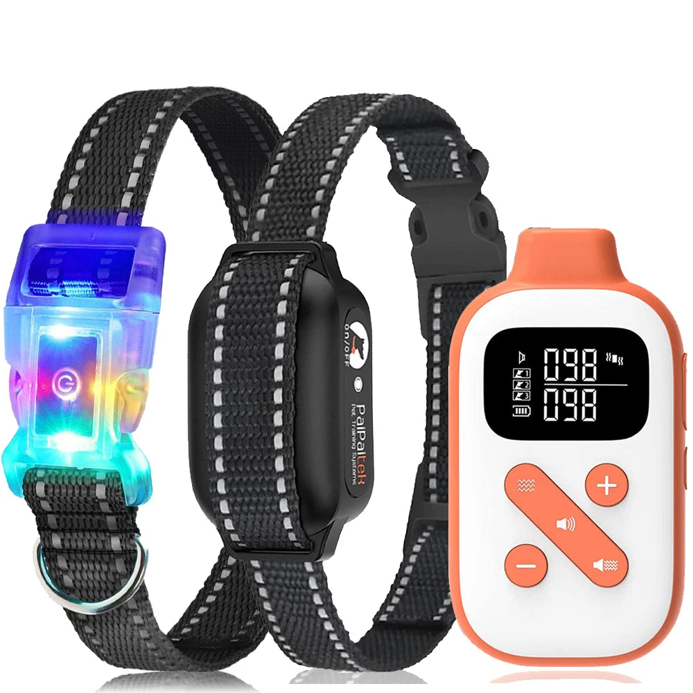 Collare di addestramento senza scossa – Telecomando fino a 1000 m