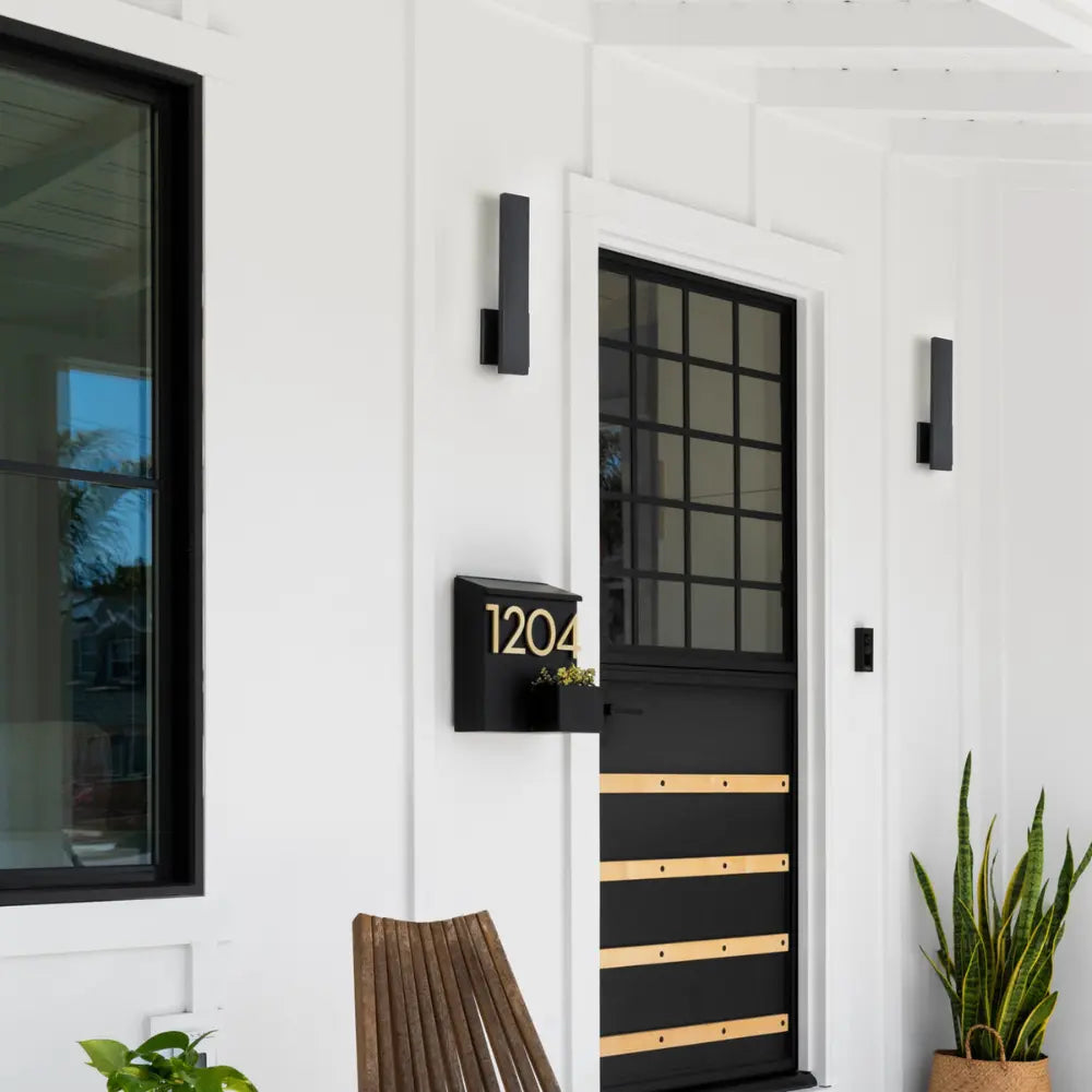 IP65-bestandig utendørs vegglampe - Soliditet og modernitet