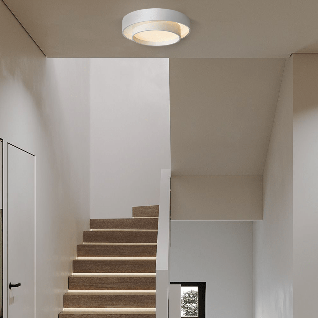 Plafoniera LED Disco – Luce e Comfort Visivo