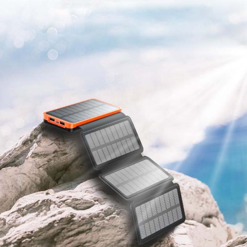 High Capacity Foldable Solar Battery