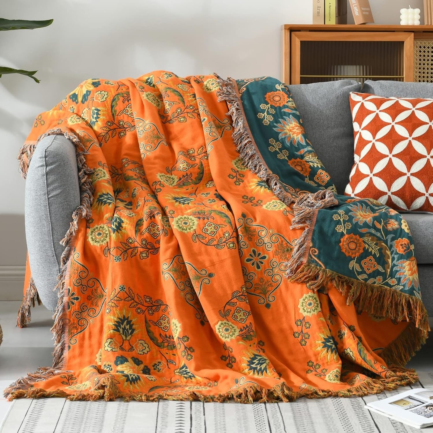 Reversibel pläd Marigold