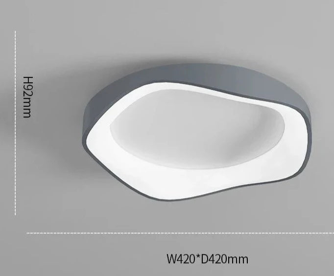 תקרת LED אסימטרית – מגניב ואלגנטי