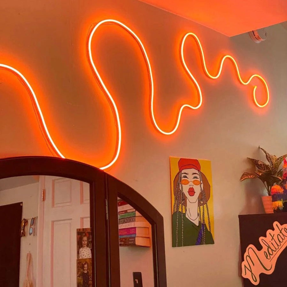 Fleksibel LED Neon – Enkel kontroll via mobilapp