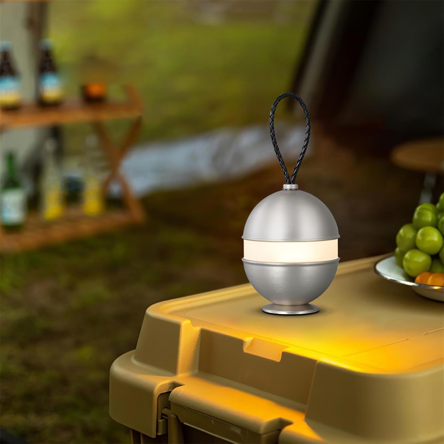 Dobíjacia guľová lampa - elegantný dizajn a relaxačné svetlo