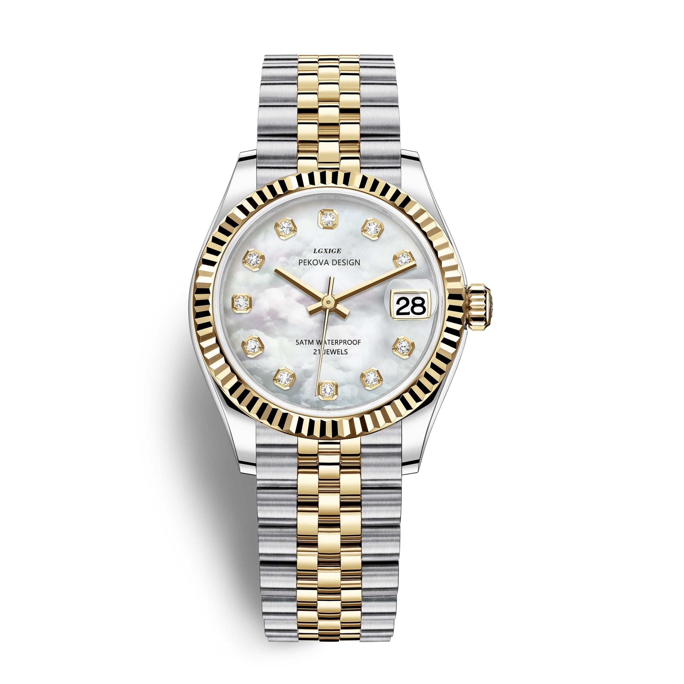 Classic Stainless Steel Strap Watch - Elegance & Everyday Reliability