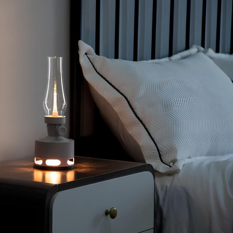 Lampa LED w stylu retro – eleganckie oświetlenie dekoracyjne 