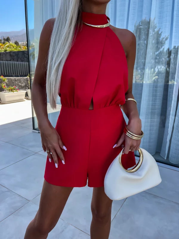 Dorcas | Elegantní Krátký Overal – Odvážný a Rafinnovaný Styl 
