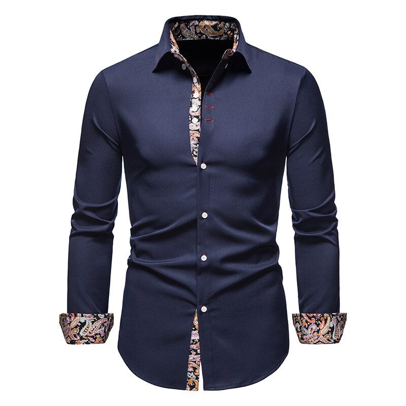 Stéphane | Camisa Clássica Moderna – Elegância Para Homem 