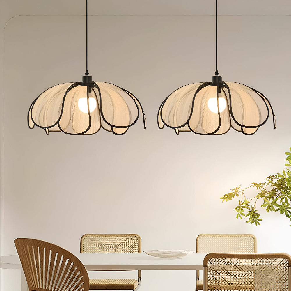 Suspension En Osier Et Naturel Design Élégant — Décoration Naturelle & Éclairage Harmonieux