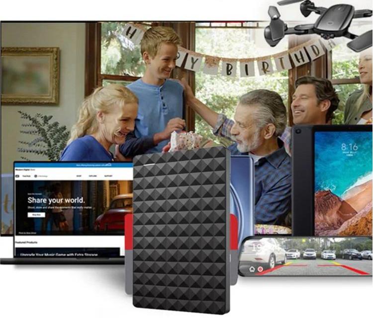 外付けハードディスク – 容量10TBと高速転送 