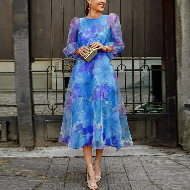 Sophie | Elegant Floral Dress – Chic and Feminine Style 