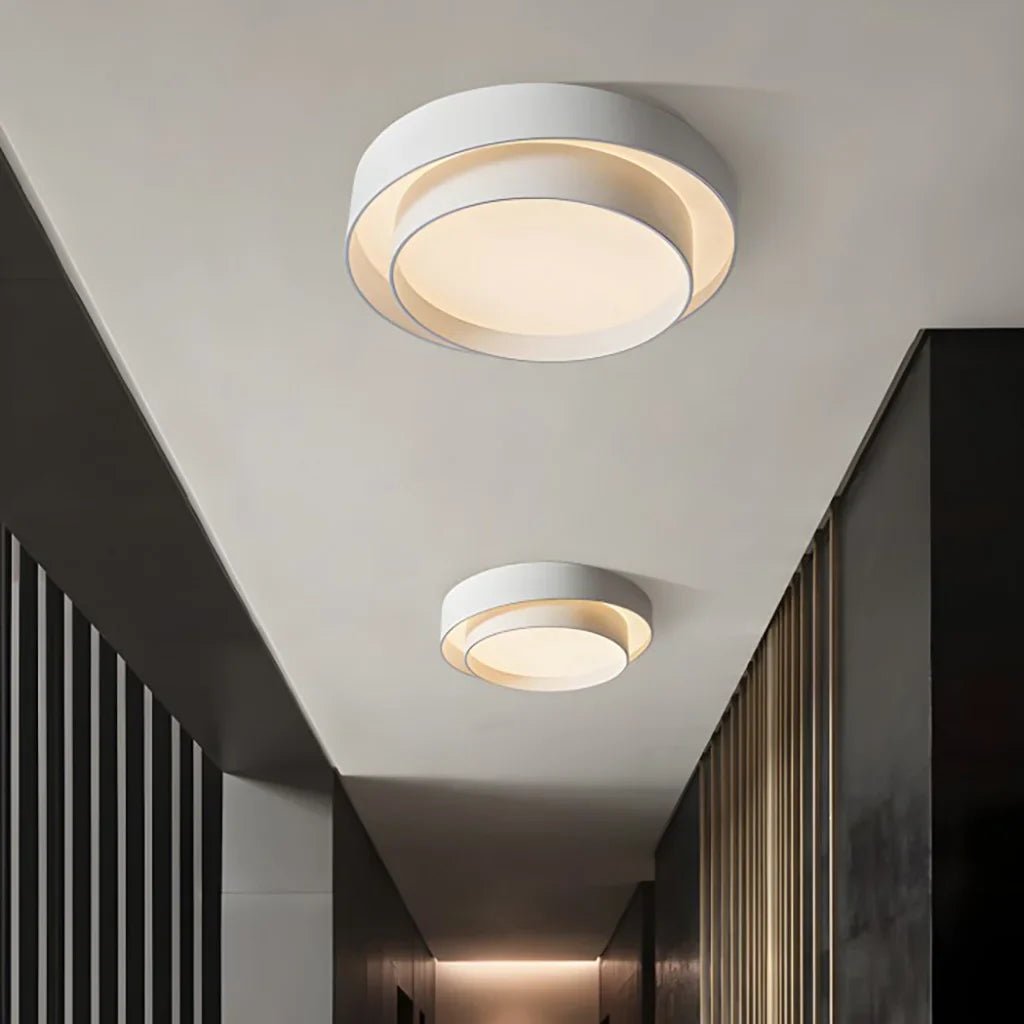LED Loftlampe Disk - Lys og Visuel Komfort 