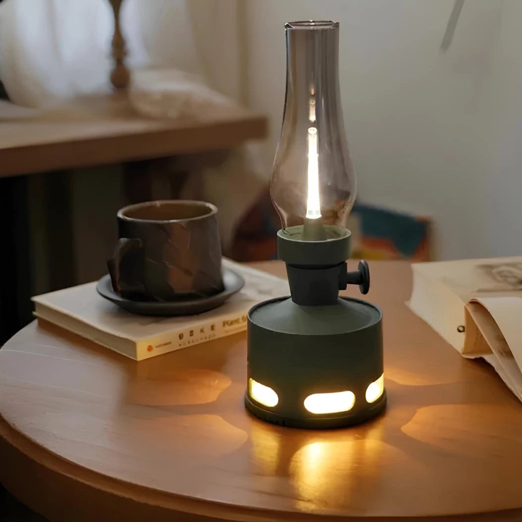 Lampa LED w stylu retro – eleganckie oświetlenie dekoracyjne 