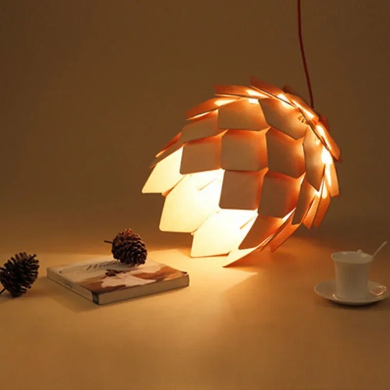 Lámpara Colgante Escultural – Diseño Inspirado En La Naturaleza 