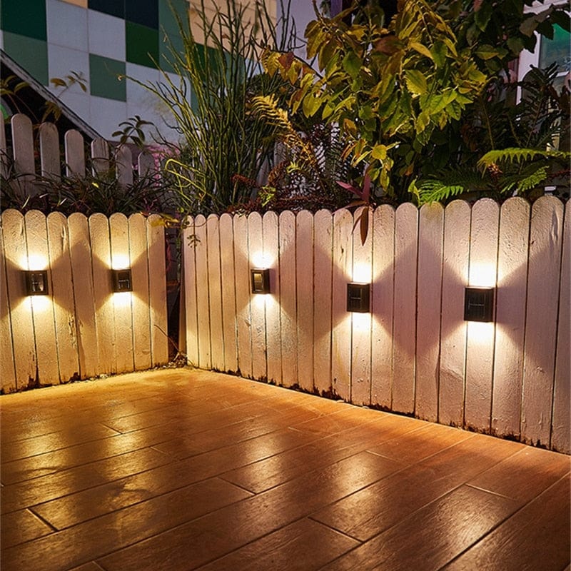 Aplique de Pared Solar – Iluminación Automática para Exteriores 