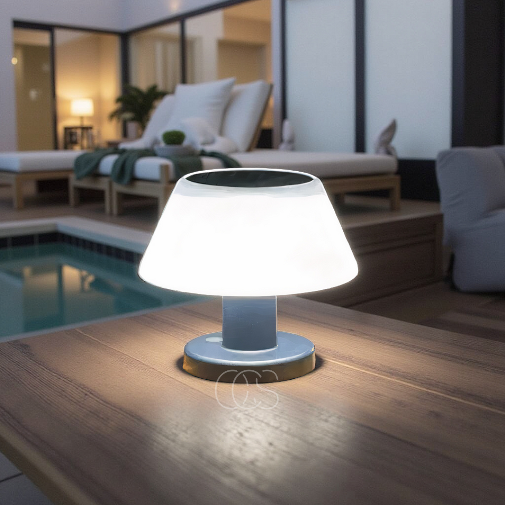 Trådløs Solcellebordlampe – Økologisk og Praktisk 