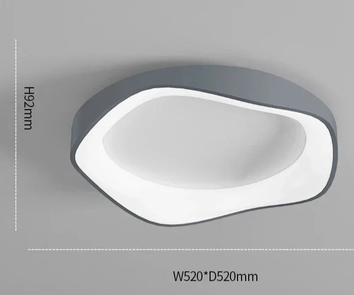 Plafonnier LED Asymétrique – Tendance Et Élégance