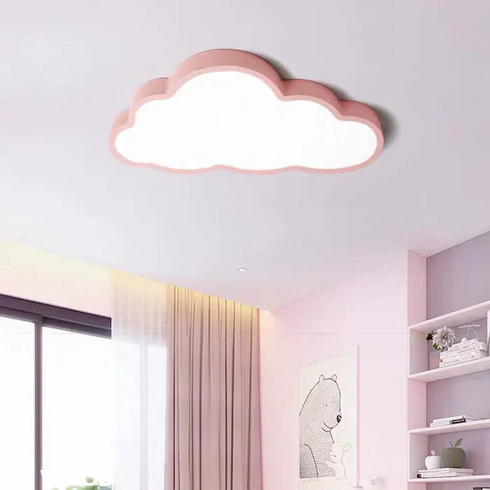 Lámpara de Techo LED Nube – Ambiente Soñador Para Habitación de Niños 