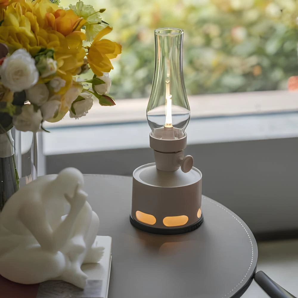 Lampa LED w stylu retro – eleganckie oświetlenie dekoracyjne 