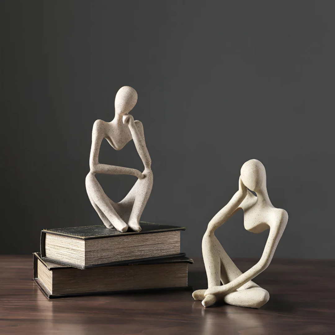 Abstract Sculpture Thinker – Contemplative Elegance and Modern Design 